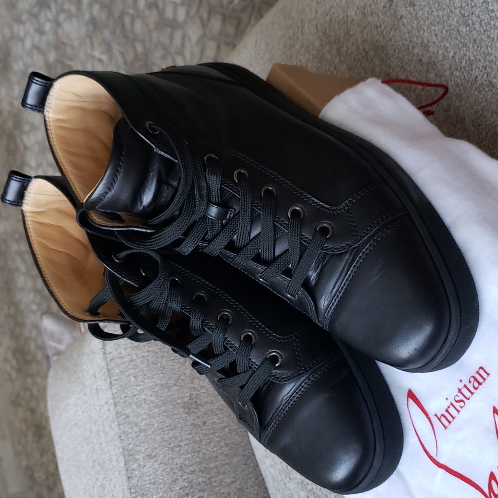 Men's Louboutin Hightop Sneakers